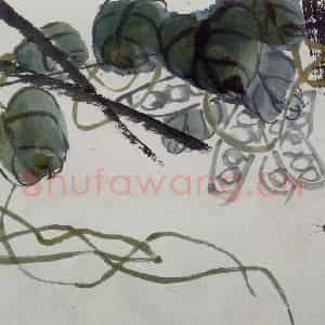 民国 齐璜《草虫》国画山水作品图片鉴赏