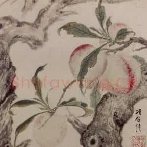明代 项圣谟《花卉图册》国画花鸟作品图片鉴赏