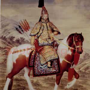 清代 朗世宁《大阅图》国画人物作品图片鉴赏