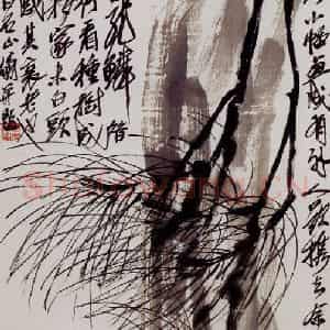 1894年 任颐《群鸭图》国画花鸟作品图片鉴赏
