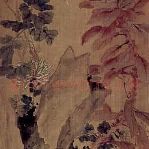 朱偁《花鸟条屏》国画花鸟作品图片鉴赏