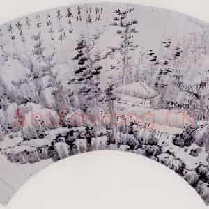 清代 龚贤《山水》国画山水作品图片鉴赏