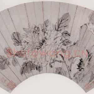 明代 陈道复《天香图》国画花鸟作品图片鉴赏