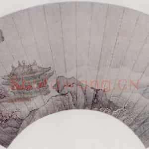 清代 王云《蓬壶春晓图》国画山水作品图片鉴赏