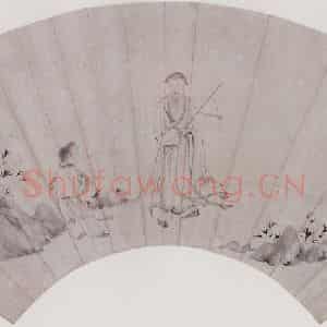 清代 华岩《人物图》国画人物作品图片鉴赏