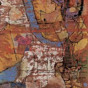2003年 石虎《原歌》国画人物作品图片鉴赏