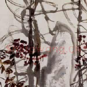 民国 吴昌硕《珠光》国画花鸟作品图片鉴赏