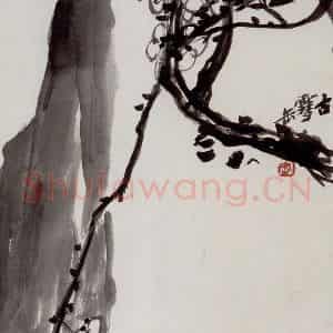 民国 吴昌硕《十二洞天册》国画花鸟作品图片鉴赏