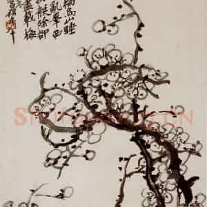 民国 吴昌硕《十二洞天册》国画花鸟作品图片鉴赏