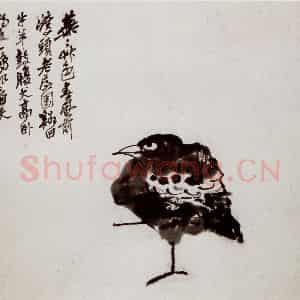 民国 吴昌硕《汗漫境心册》国画花鸟作品图片鉴赏