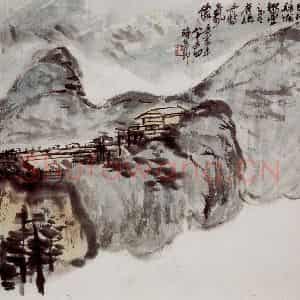 民国 吴昌硕《汗漫境心册》国画花鸟作品图片鉴赏