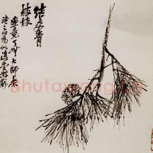 民国 吴昌硕《汗漫境心册》国画花鸟作品图片鉴赏