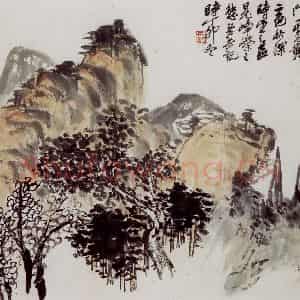 民国 吴昌硕《汗漫境心册》国画花鸟作品图片鉴赏