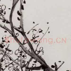 民国 吴昌硕《花卉四条屏》国画花鸟作品图片鉴赏