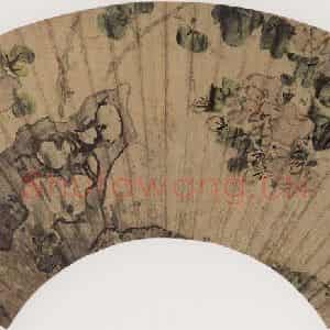 明代 高阳《花卉图》国画花鸟作品图片鉴赏