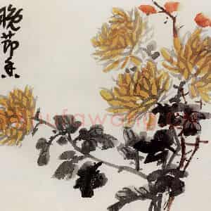 无纪年 陈师曾《花卉册页》国画花鸟作品图片鉴赏