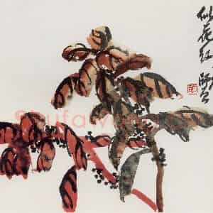无纪年 陈师曾《花卉册页》国画花鸟作品图片鉴赏