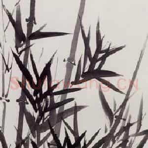 无纪年 陈师曾《玉竹》国画花鸟作品图片鉴赏
