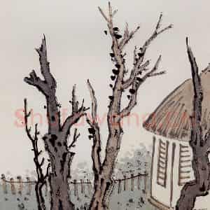 无纪年 陈师曾《园林小景册页》国画综合作品图片鉴赏