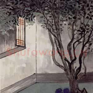 无纪年 陈师曾《园林小景册页》国画综合作品图片鉴赏