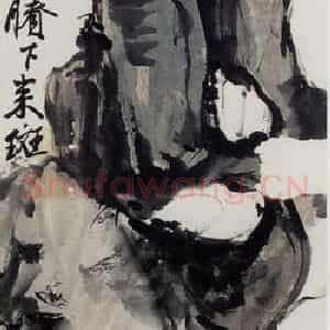 无纪年 陈师曾《奇石》国画综合作品图片鉴赏