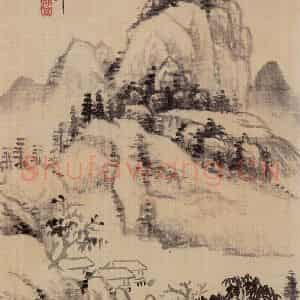 1909年 陈师曾《花卉山水人物册页》国画综合作品图片鉴赏