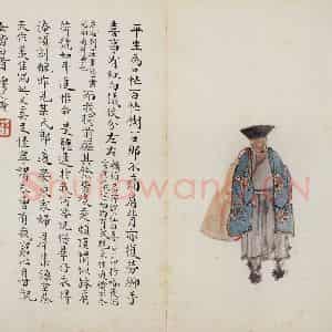 无年款 陈师曾《北京风俗图册册页》国画综合作品图片鉴赏