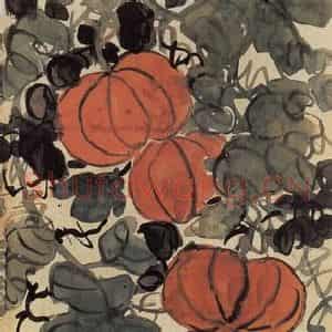 无纪年 陈师曾《花卉四屏》国画花鸟作品图片鉴赏