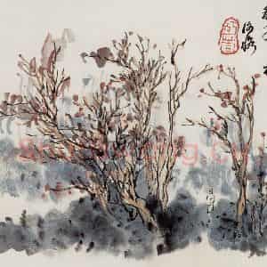 无纪年 陈师曾《杨诚斋诗意图册页》国画花鸟作品图片鉴赏