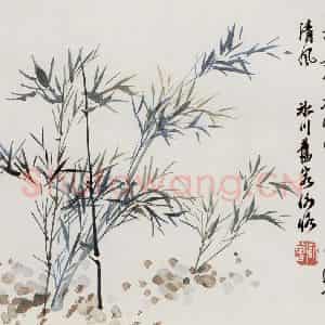 无纪年 陈师曾《杨诚斋诗意图册页》国画花鸟作品图片鉴赏