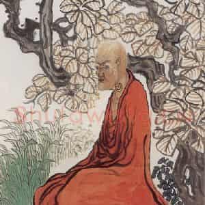 无纪年 陈师曾《罗汉图》国画人物作品图片鉴赏