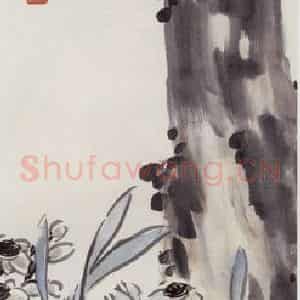 1920年 陈师曾《群仙上寿图》国画花鸟作品图片鉴赏