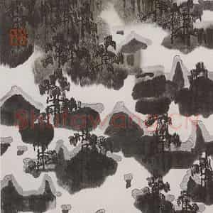2000年 徐希《雪》国画山水作品图片鉴赏