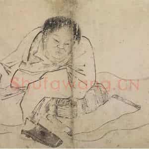 明代 张路《张路人物山水图册》国画人物作品图片鉴赏