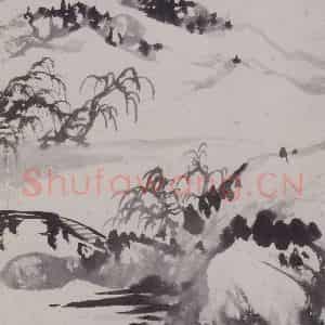 清代 石涛《石涛山水图册》国画综合作品图片鉴赏
