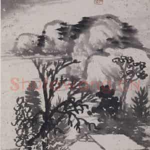 清代 石涛《石涛山水图册》国画综合作品图片鉴赏