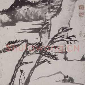 清代 石涛《石涛山水图册》国画综合作品图片鉴赏