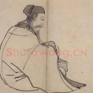 明代 张路《张路人物山水图册》国画人物作品图片鉴赏