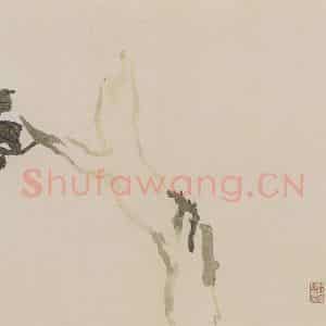 清代 高其佩《高其佩竹石花卉图册》国画花鸟作品图片鉴赏