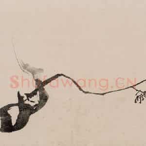 清代 高其佩《高其佩竹石花卉图册》国画花鸟作品图片鉴赏