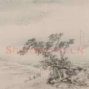 清代 上官周《上官周诗画图册》国画综合作品图片鉴赏