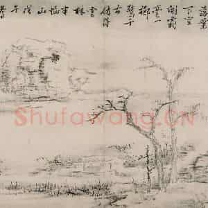 清代 上官周《上官周诗画图册》国画综合作品图片鉴赏