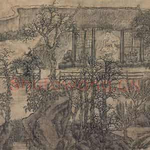 明代 谢时臣《谢时臣仿庐鸿草堂十景图册》国画综合作品图片鉴赏