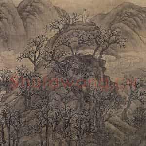 明代 谢时臣《谢时臣仿庐鸿草堂十景图册》国画综合作品图片鉴赏