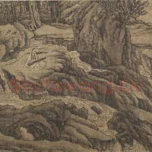 明代 谢时臣《谢时臣仿庐鸿草堂十景图册》国画综合作品图片鉴赏