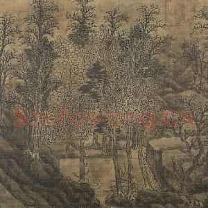 明代 谢时臣《谢时臣仿庐鸿草堂十景图册》国画综合作品图片鉴赏