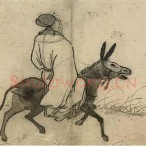 明代 张路《张路人物山水图册》国画综合作品图片鉴赏