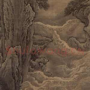 清代 袁耀《袁耀海峤春华图轴》国画山水作品图片鉴赏