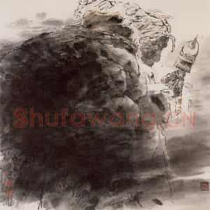 1998年 方增先《祈福》国画综合作品图片鉴赏