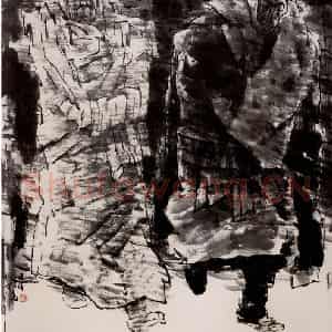 2002年 方增先《行行复行行》国画综合作品图片鉴赏